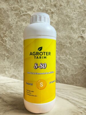 Agroter Tarım S-80 Elementel Sıvı Kükürt 1 Lt