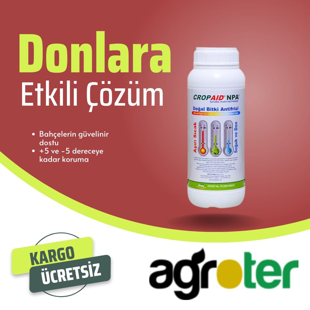 Soğuklara Karşı Cropaid Doğal Bitki Antifirizi 5 Lt - Görsel 6
