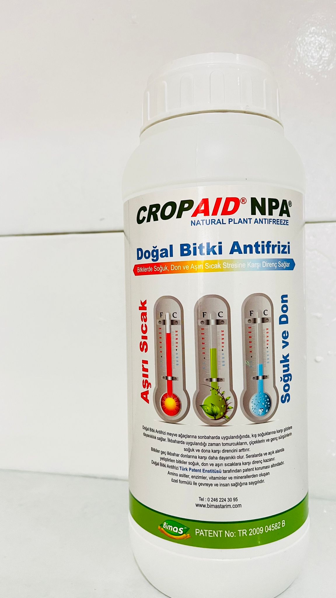 Soğuklara Karşı Cropaid Doğal Bitki Antifirizi 1 Lt - Görsel 2