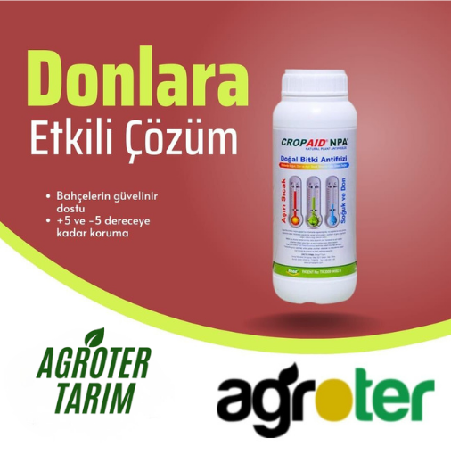 Soğuklara Karşı Cropaid Doğal Bitki Antifirizi 1 Lt