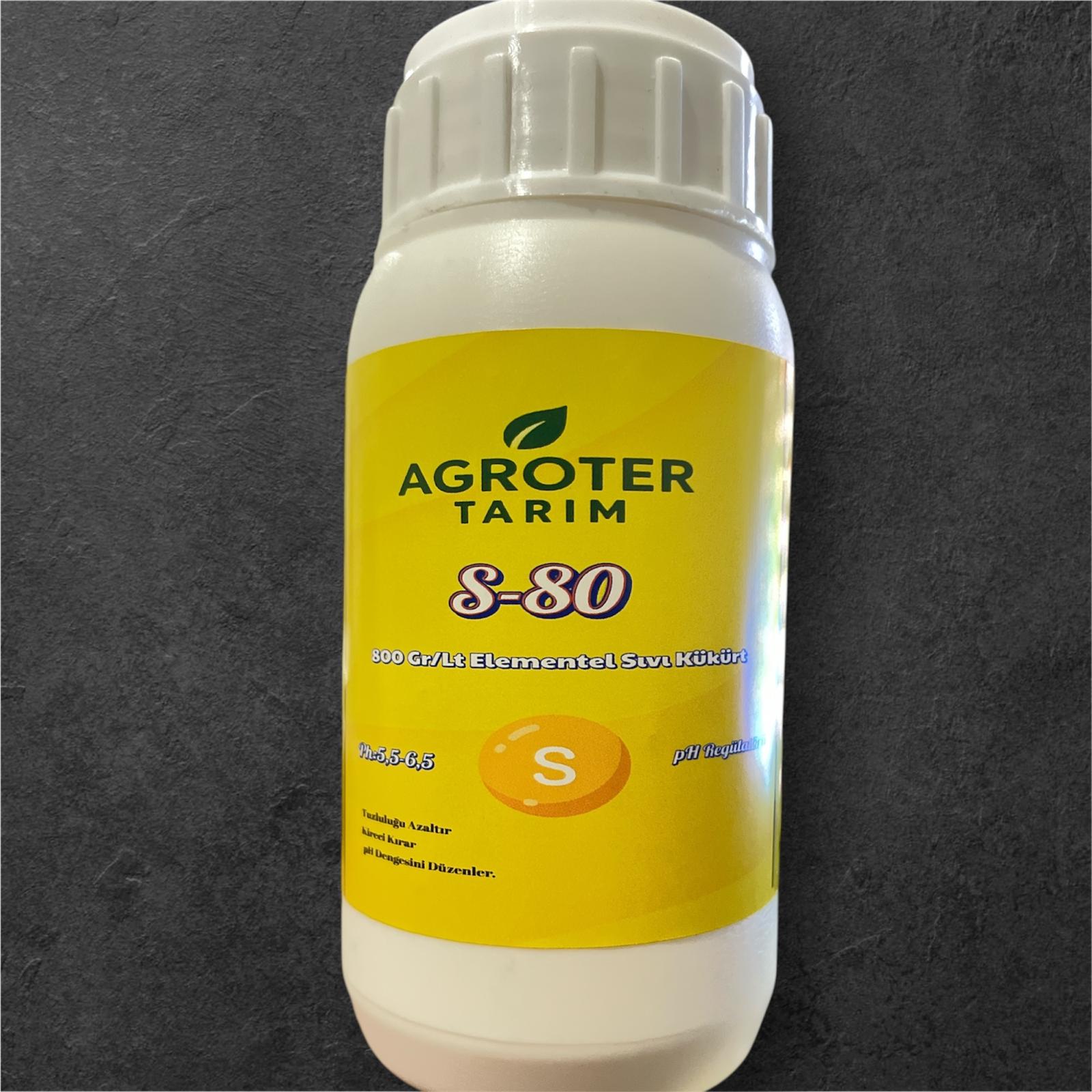 Kükürt Agroter S-80 Elementel Sıvı Kükürt 250 Cc %80 - Görsel 5